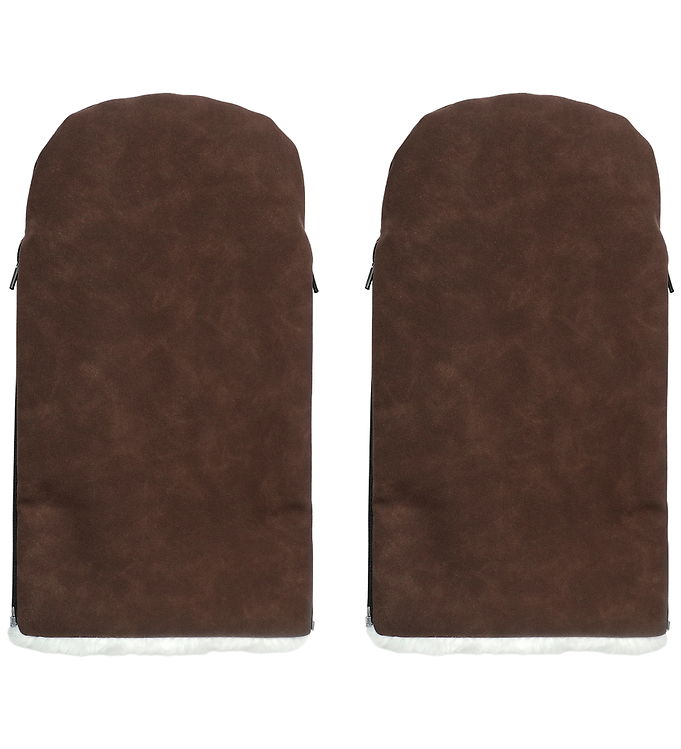 KongWalther Barnevognshandsker – Østerbro – Chocolate Brown Faux