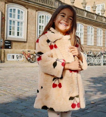 Konges Sløjd Jakke - Fuzzie Coat - Ma Grande Cerise