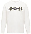 Moncler Bluse - Natural m. Print Moncler Bluse - Natural m. Print