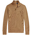 Polo Ralph Lauren Bluse - Strik - Camel Polo Ralph Lauren Bluse - Strik - Camel