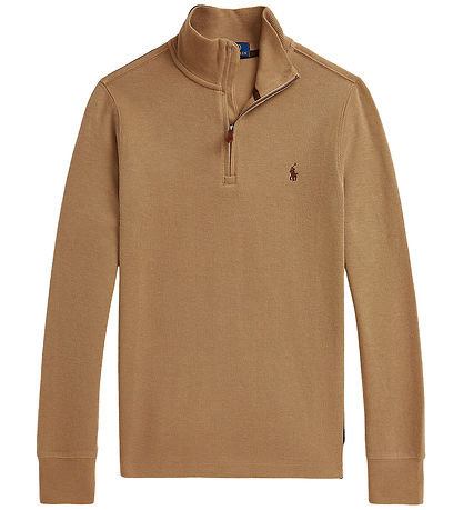 Polo Ralph Lauren Bluse - Strik - Camel Polo Ralph Lauren Bluse - Strik - Camel