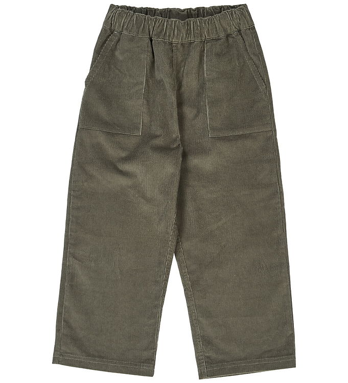 Müsli Fløjlsbukser - Deep Green