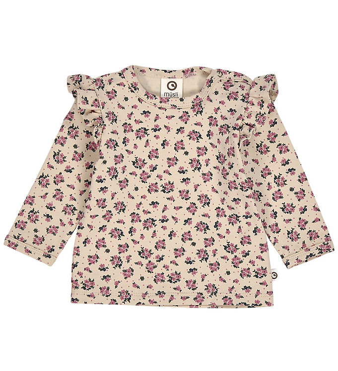 Müsli Bluse - Zinna - Oak/Nostalgia Rose/Deep Green