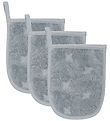 Müsli Badehandsker - 3-pak - 14x18 cm - Jasmin Blue Müsli Badehandsker - 3-pak - 14x18 cm - Jasmin Blue