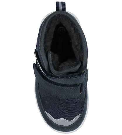 Color Kids Vinterstøvler - m. Velcro - Total Eclipse Color Kids Vinterstøvler - m. Velcro - Total Eclipse