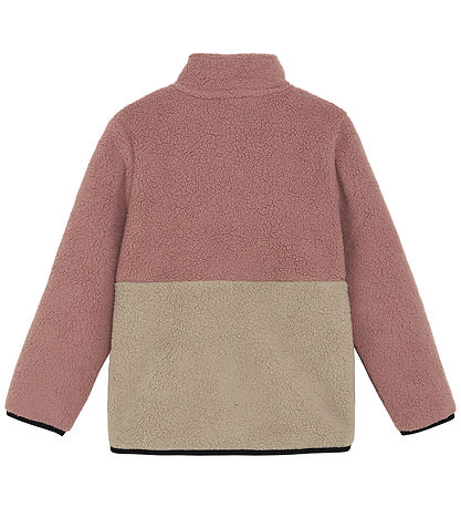 Color Kids Fleecejakke - Woodrose