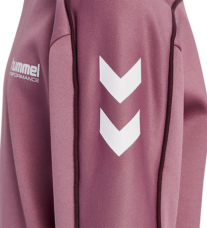 Hummel Bluse - hmlJR Performance - Interlock Crewneck - Mauve
