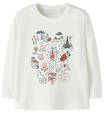 Name It Bluse - NmmVux - Cloud Dancer/Map Name It Bluse - NmmVux - Cloud Dancer/Map