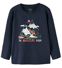 Name It Bluse - NmmVux - Navy Blazer/Begin Name It Bluse - NmmVux - Navy Blazer/Begin