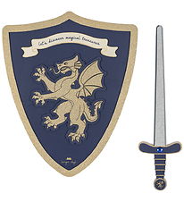 Konges Sløjd Udklædning - Sværd/Skjold - Midnight Navy Konges Sløjd Udklædning - Sværd/Skjold - Midnight Navy
