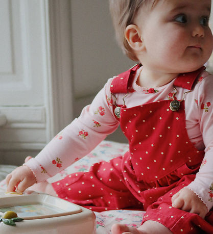 Konges Sløjd Smækbukser - Denim - Nola - Strawberry Dot