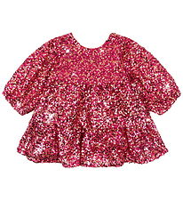 Konges Sløjd Kjole - Lila Sequin Bow - Sparkling Sangria Konges Sløjd Kjole - Lila Sequin Bow - Sparkling Sangria