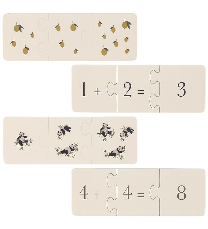 Konges Sløjd Puslespil - 27 Brikker - Puzzle Math - Multi