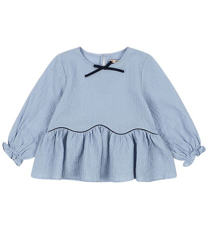 Konges Sløjd Bluse - Ava - Blue Fog