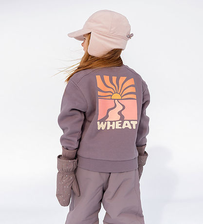 Wheat Luffer m. Fleece - PU - Stormy - Purple Stone Stars