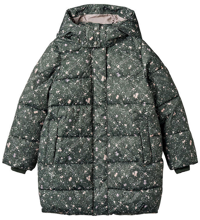 Wheat Dynejakke - Yrsa - Forest Lake Checked Flowers