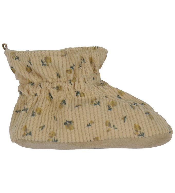 Melton Fløjlssko - Floral - Apple Cinnamon