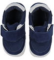 Melton Skindfutter - Noos Running Slippers - Marine Melton Skindfutter - Noos Running Slippers - Marine