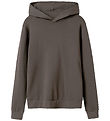 LMTD Hættetrøje - Noos - NlnNizu - Chocolate Brown LMTD Hættetrøje - Noos - NlnNizu - Chocolate Brown