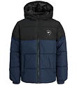 Jack & Jones Dynejakke - JjMaze - Sky Captain/WHITE LOGO Jack & Jones Dynejakke - JjMaze - Sky Captain/WHITE LOGO