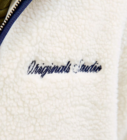 Jack & Jones Fleecejakke - Teddy - JorNorrebro - Cloud Dancer/Oc Jack & Jones Fleecejakke - Teddy - JorNorrebro - Cloud Dancer/Oc