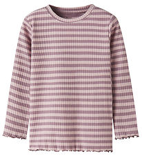 Name It Bluse - Rib - NmfVemma - Toadstool/Burnished Lilac Name It Bluse - Rib - NmfVemma - Toadstool/Burnished Lilac
