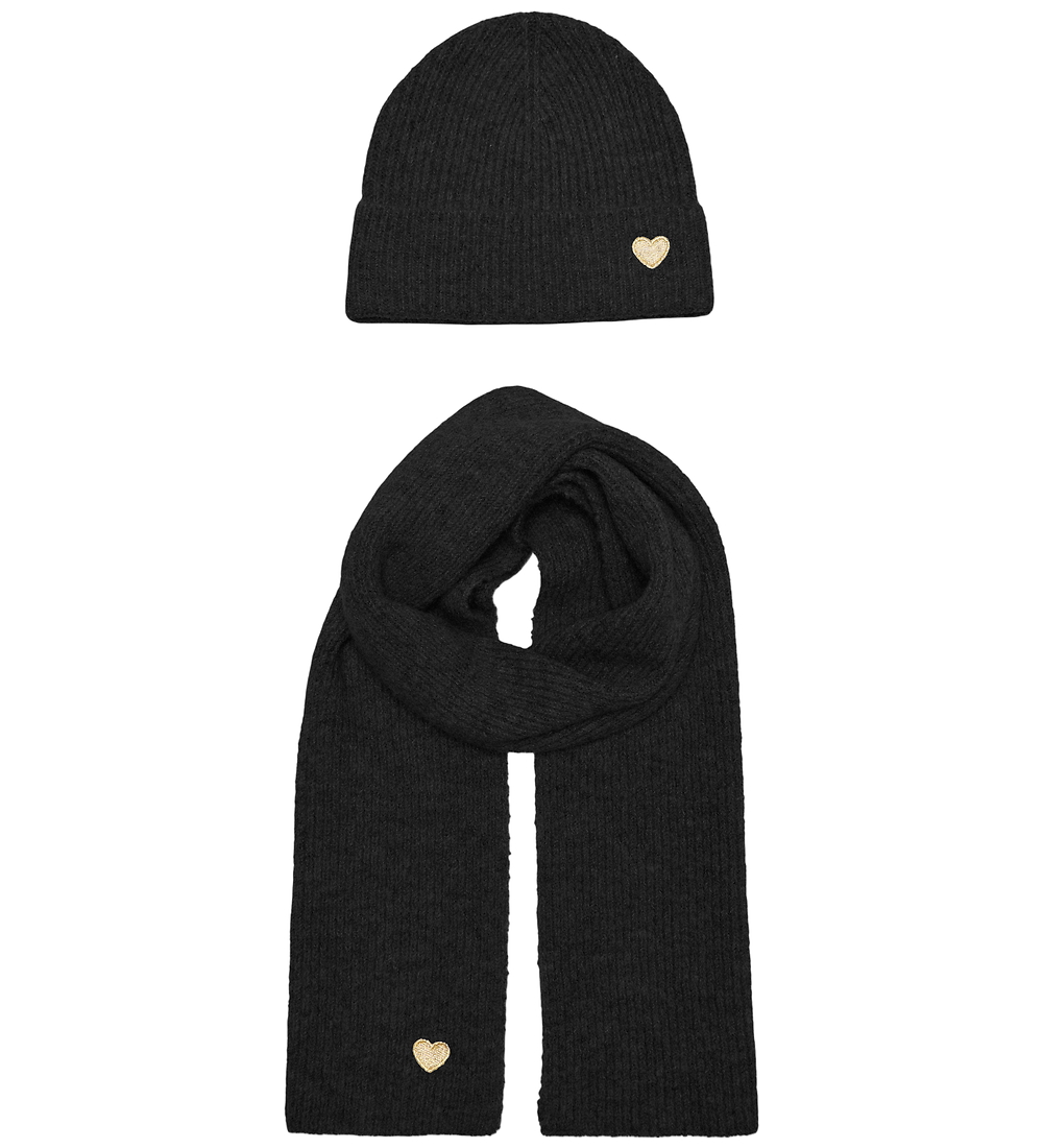 Bonnet et charpe Kids Only - Tricot - KogAvery - BlackGold He - Kids Only - UneTaille - Bonnet 21$