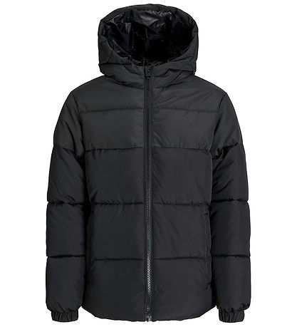 Jack & Jones Dynejakke - JjMaze - Sort Jack & Jones Dynejakke - JjMaze - Sort