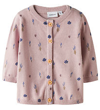 Name It Cardigan - Strik - NbfOhio - Burnished Lilac Name It Cardigan - Strik - NbfOhio - Burnished Lilac