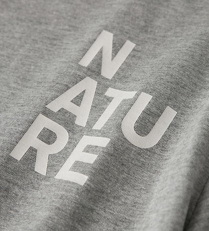 Name It Bluse - NkmOrson - Grey Melange