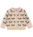 Konges Sløjd Cardigan - Uld - Strik - Belou - Cherry Konges Sløjd Cardigan - Uld - Strik - Belou - Cherry