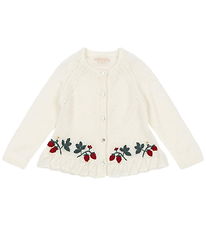 Konges Sløjd Cardigan - Strik - Minia - Bright White Konges Sløjd Cardigan - Strik - Minia - Bright White