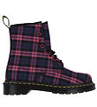 Dr. Martens Støvler - 1460 - Pink Multi Tartan Dr. Martens Støvler - 1460 - Pink Multi Tartan