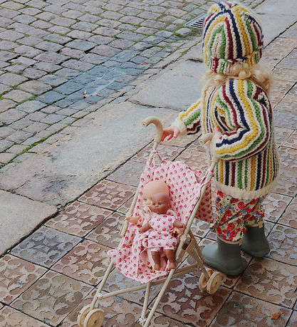 Konges Sløjd Dukkeklapvogn - Rosie Rose
