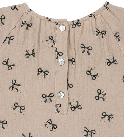 Konges Sløjd Bluse - Musselin - Coco - Bow Magnet