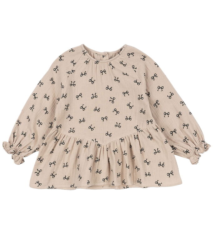 Konges Sløjd Bluse - Musselin - Coco - Bow Magnet