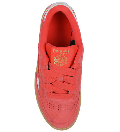 Reebok Sko - Club C Revenge - Rød/Hvid/Goldmet Reebok Sko - Club C Revenge - Rød/Hvid/Goldmet