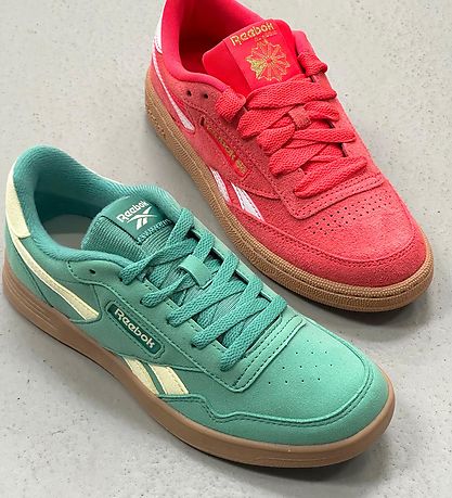 Reebok Sko - Club C Revenge - Rød/Hvid/Goldmet