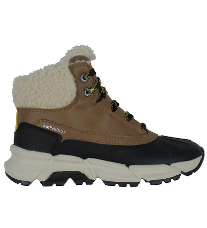 Geox Vinterstøvler - J Flexyper Plus - Brun/Gul Geox Vinterstøvler - J Flexyper Plus - Brun/Gul