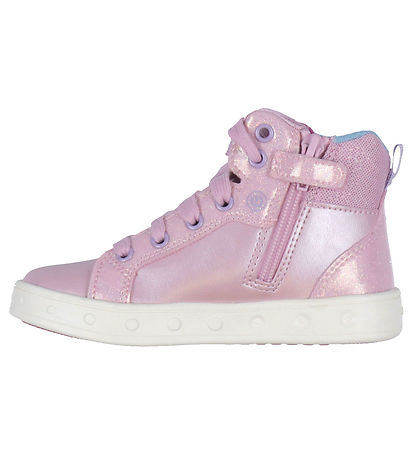 Geox Støvler m. Lys - Skylin - Pink/Fuchsia