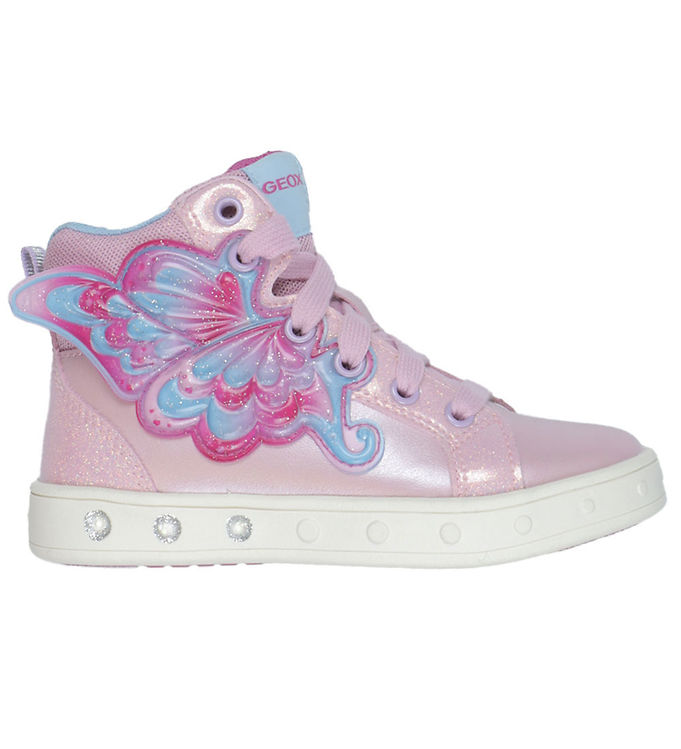 Geox Støvler m. Lys - Skylin - Pink/Fuchsia