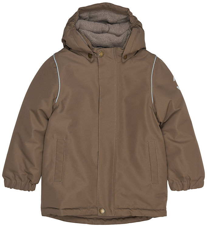 Mikk-line Børne Vinterjakke m. BIONIC-FINISH ® ECO coating - Chocolate Chip - 80