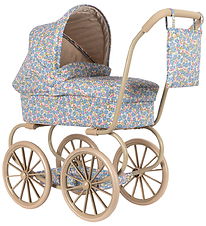 Konges Sløjd Dukkebarnevogn - Minnie - Fleur Rosier Konges Sløjd Dukkebarnevogn - Minnie - Fleur Rosier