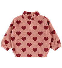 Konges Sløjd Fleecetrøje - Jody Teddy - Coeur Mellow Konges Sløjd Fleecetrøje - Jody Teddy - Coeur Mellow