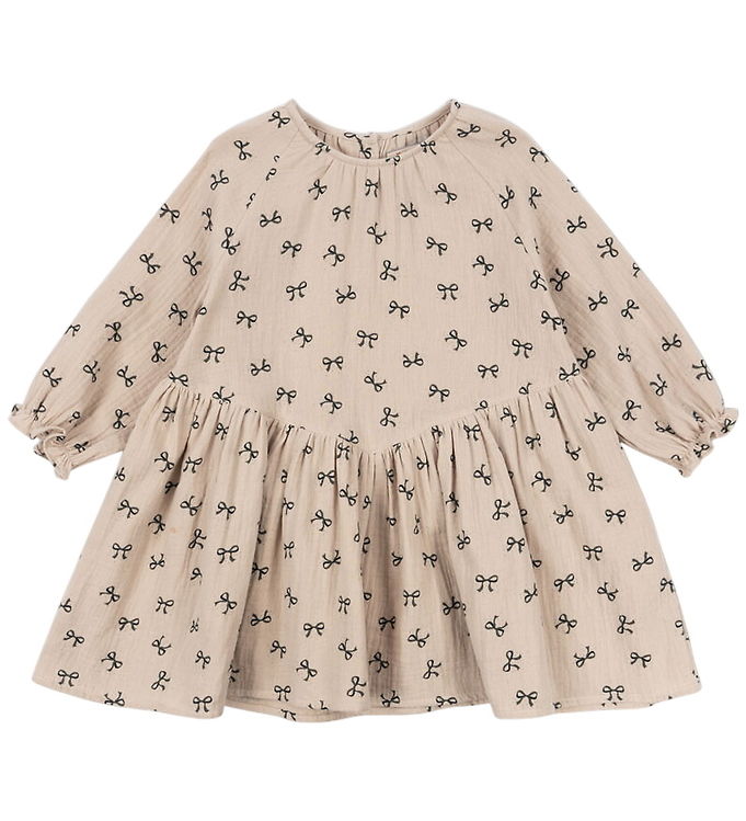 Konges Sløjd Kjole - Musselin - Coco - Bow Magnet