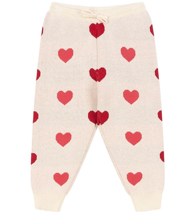 Konges Sløjd Bukser - Strik - Lapis - Coeur Coloré Duo Pink