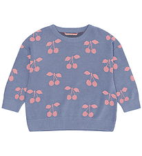 Konges Sløjd Bluse - Strik - Lapis - Purple Impression Konges Sløjd Bluse - Strik - Lapis - Purple Impression