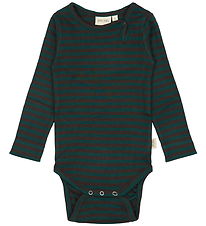 Petit Piao Body l/æ - Rib - Modal - Dark Sea/Coffe Bean Petit Piao Body l/æ - Rib - Modal - Dark Sea/Coffe Bean