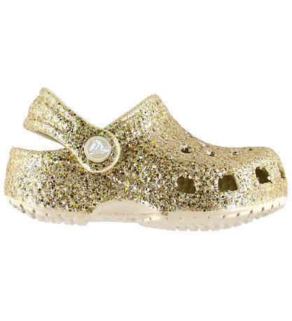 Crocs Sandaler - Littles Chunky Glitter - Sandstone Crocs Sandaler - Littles Chunky Glitter - Sandstone