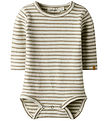 Lil Atelier Body - Strik - NbmThoro - Turtledove/Sepia Tint Lil Atelier Body - Strik - NbmThoro - Turtledove/Sepia Tint
